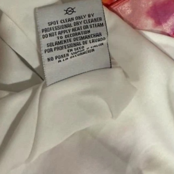 Vintage Beaded Halter Dress Y2K Watercolor Maxi Formal Fairy Sparkle Pink Prom - Picture 10 of 15